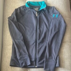 Under Armour Gray Full-Zip Jacket